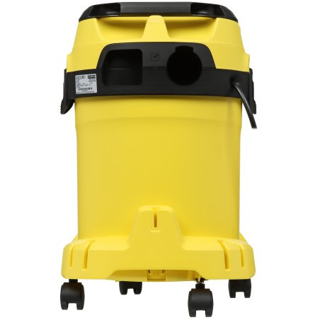 Строительный пылесос Karcher WD 3 P V-17/4/20 желтый, 1000 Вт, уборка сухая/сбор воды, пылесборник мешок/контейнер, 17 л