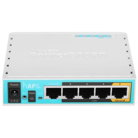 Роутер MikroTik RB952Ui-5ac2nD 2.4+5 ГГц, 802.11a/b/g/n/ac, MIMO 2x2, 5x Ethernet