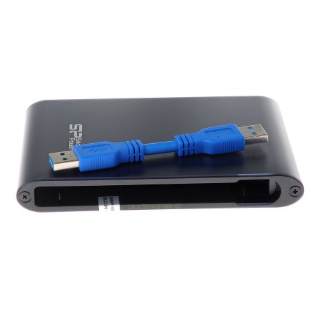 Внешний HDD Silicon Power USB 3.0 1Tb A80 SP010TbPHDA80S3B Armor (5400 об/мин) 2.5" синий