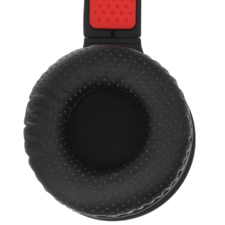 Наушники Qumo Accord 3 (BT-0020) черный/красныйнакладные Bluetooth 4.2300мА-чдо 6х часов в режиме разговора