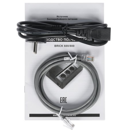 Источник бесперебойного питания Powerman BRICK 600 черный