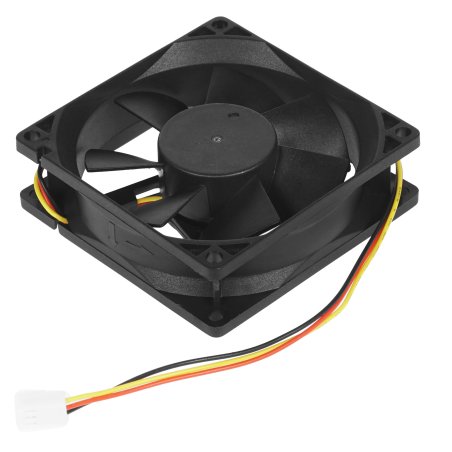 Вентилятор для корпуса Gembird FANCASE черный, 80 мм, 2600 об/мин, 27 дБ, 3 pin