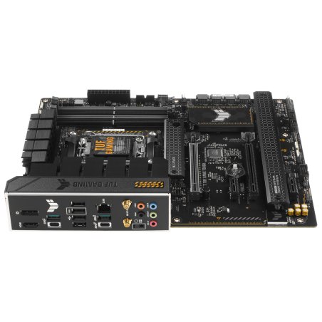 Материнская плата ASUS TUF GAMING B650-PLUS WIFI, AM5, AMD B650, 4xDDR5, 4xSATA, 3xM.2, 1xPCI-E 4.0 x16, 1xPCI-E 4.0 x4, 2xPCI-E x1, 1xHDMI, 1xDP, 1x 2.5Gb LAN, 2xUSB-A 3.2 Gen 2, 4xUSB-A 2.0, 1xUSB-C 3.2 Gen 2, 5x3.5 мм, 7.1, ATX