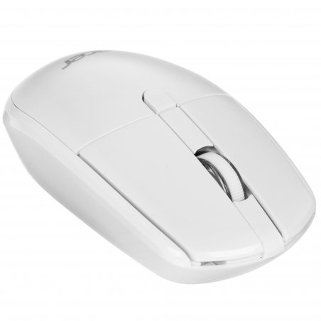 Мышь беспроводная Acer OMR408 белый, 1600 dpi, радиоканал, USB, кнопки - 4
