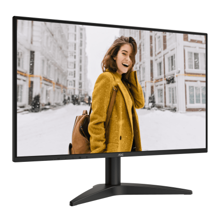 Монитор 27" AOC 27B36H IPS 1920x1080, 100 Гц, 4 мс, 16:9, 250 кд/м², HDMI 1.4, VGA, черный