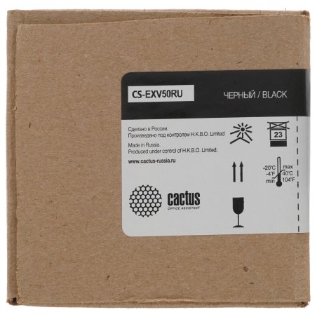 Картридж лазерный Cactus CS-EXV50RU C-EXV50 черный (17600стр.) для Canon IR 1400 series/1435/1435i/1435iF/1435P