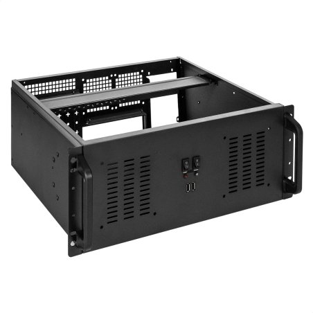 Серверный корпус ExeGate Pro 4U350-02 <RM 19", высота 4U, глубина 350, без БП, 2*USB>