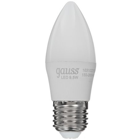 Лампа светодиодная Led Candle E27 9.5Вт 4100К Gauss 103102210