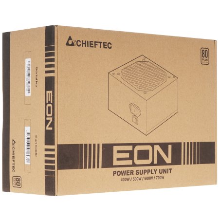 Блок питания Chieftec Eon ZPU-700S, 700Вт, 80 PLUS, 120мм, черный