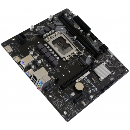 Материнская плата Biostar B550MX/E PRO, AM4, AMD B550, 4xDDR4, 4xSATA, 2xM.2, 1xPCIe 4.0 x16, 1xPCIe 3.0 x4, 1xDVI-D, 1xHDMI, 1xVGA, 1x1Gb LAN, 4xUSB-A 5Gbps, 2xUSB-A 2.0, 1xCOM, 3x3.5 мм, 7.1, mATX