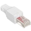Штекер RJ-45 (8P8C) LK-8P8C быстрозажимной ручной cat.5e и 6