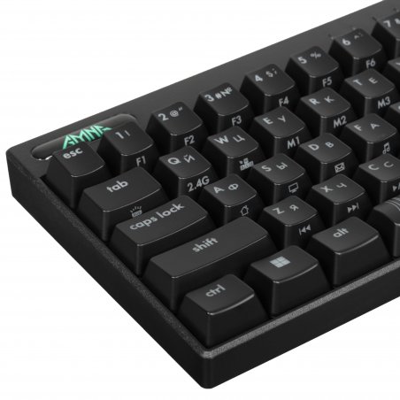 Клавиатура беспроводная GMNG GG-KB500XW (1910516), USB, Bluetooth/Радиоканал, черный