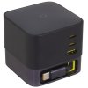 Сетевое зарядное устройство Baseus EnerCore CJ11 Fast Charger with Retractable Cable 3C 67W EU Cosmic Black, E0121E00