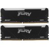 Оперативная память Kingston Fury Beast, DDR4, 32Gb (2x16Gb), 3200MHz, CL16, DIMM, с радиатором, RGb, черный