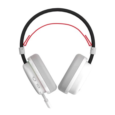 Гарнитура Marvo HG9069W Monka Echo белый, беспроводная + проводная, радиоканал, до 10 ч, подсветка, совместимость с PS5, Xbox