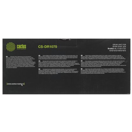 Фотобарабан Cactus CS-DR1075 для Brother HL-1110/1112/1510/1512/1810/1815