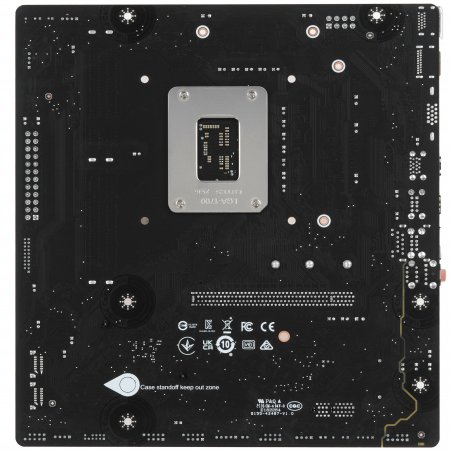 Материнская плата MSI PRO H610M-B, LGA1700, Intel H610, 2xDDR5, 4xSATA, 1xM.2, 1xPCIe 4.0 x16, DisplayPort, HDMI, 1x1Gb LAN, 3x3.5 мм, 7.1, microATX