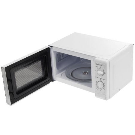 Микроволновая печь Starwind SWM5620 белый, 20 л, 700 Вт, переключатели - поворотный механизм