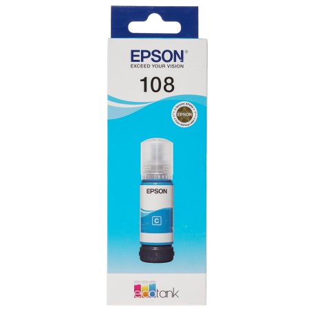 Контейнер с голубыми чернилами Epson C13T09C24A