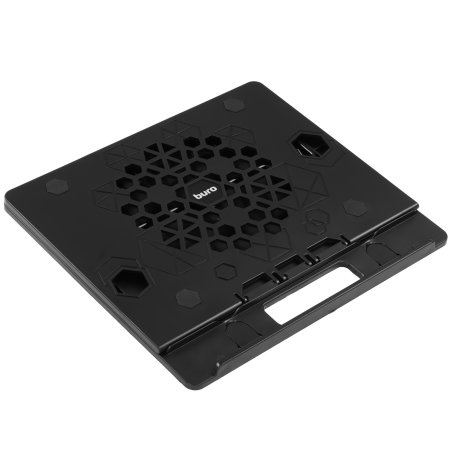 Подставка для ноутбука Buro BU-LS130 15.6" 280x250x15мм 520г металл/пластик черный