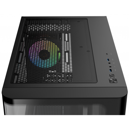 Компьютерный корпус Ocypus Iota C50 BK Curve ARGB Digital mATX без БП (Iota-C50-BKD300CD-GL)
