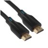 Кабель Vention HDMI 2.1 Cable 1M черный Metal Type