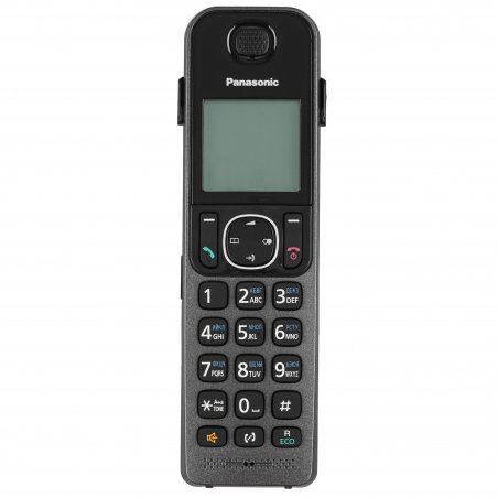 Телефон беспроводной (DECT) Panasonic KX-TGF320RUM серый металлик автооветчик АОН
