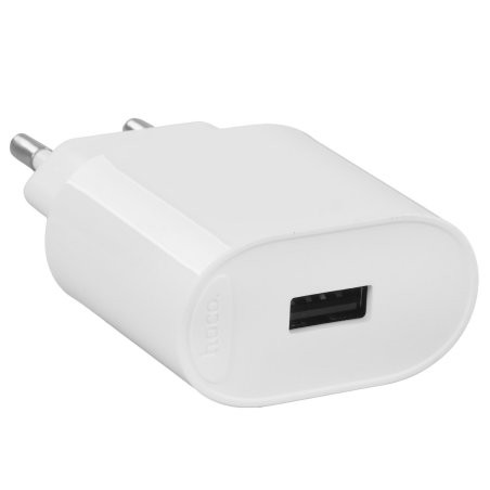 Сетевое зарядное устройство HOCO (6942007656603) C109Am White