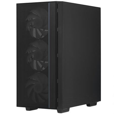 Компьютерный корпус Deepcool MATREXX 55 V4 без БП, боковое окно (закаленное стекло), 3xARGb LED 140мм вентилятора спереди, 1xARGb LED 120мм вентилятор сзади, черный, ATX