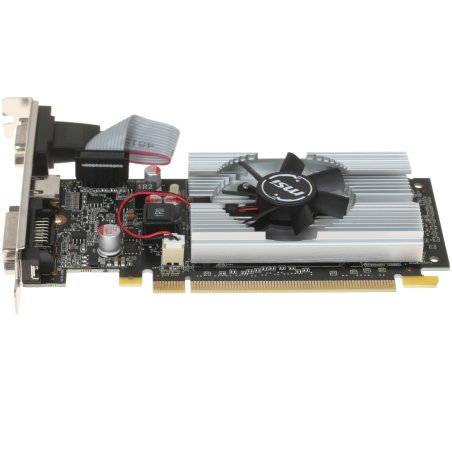 Видеокарта MSI PCI-E GT 710 2GD3H LP nVidia GeForce GT 710 2048Mb 64bit DDR3 954/1600 DVIx1/HDMIx1/CRTx1/HDCP Ret low profile