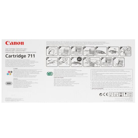 Картридж лазерный Canon 711C (1659B002) голубой, 6000 стр., для LBP5300/5360