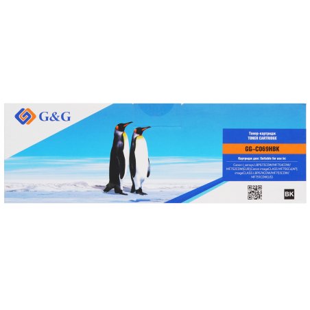 Картридж лазерный G&G GG-C069HBK (069H) черный (7600 стр.) для Canon I_sensys LBP673CDW/MF754CDW/MF752CDW(EUR)/imageCLASS MF756Cx(AP)/LBP674CDW/MF753CDW/MF751CDW(US)