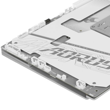 Материнская плата Gigabyte B850 AORUS STEALTH ICE, AM5, AMD B850, 4xDDR5, 2xSATA, 4xM.2, 1xPCIe 5.0 x16, 1xPCIe 4.0 x4, 1xHDMI, 1x5Gb LAN, Wi-Fi 7, Bluetooth 5.4, 1xUSB-C 10Gbps, 2xUSB-A 10Gbps, 4xUSB-A 5Gbps, 4xUSB-A 2.0, 2x3.5 мм, 7.1, ATX