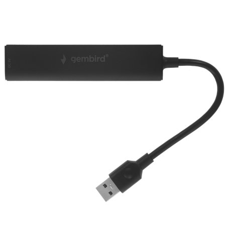 Концентратор USB 3.0 Gembird UHB-C354, 4 порта, с доп питанием