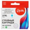 Струйный картридж Sakura C13T27124022 (27XL Cyan) для Epson, голубой, 14,6 мл., 1100 к.