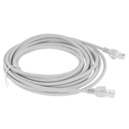 Патч-корд LSZH UTP Cablexpert PP31-5M кат.5e, 5м, литой, многожильный, серый