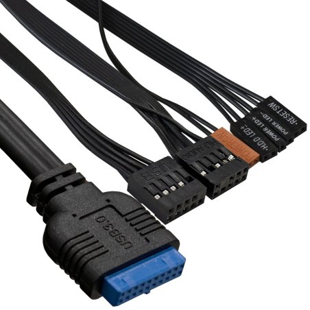 Компьютерный корпус Minitower ExeGate EX291272RUS BAA-109U2-AAA350 (mATX, AAA350 8см, 2*USB+2*USB 3.0, аудио, черный)