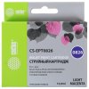 Картридж струйный Cactus CS-EPT0826 (T0826) светло-пурпурный (13,8 мл) для Epson Stylus Photo R270/290/RX590