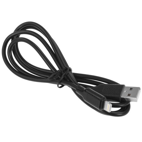 Кабель Cablexpert для Apple CCB-USB-AMAPO2-1MB, AM/Lightning, издание Classic 0.2, длина 1м, черный, блистер
