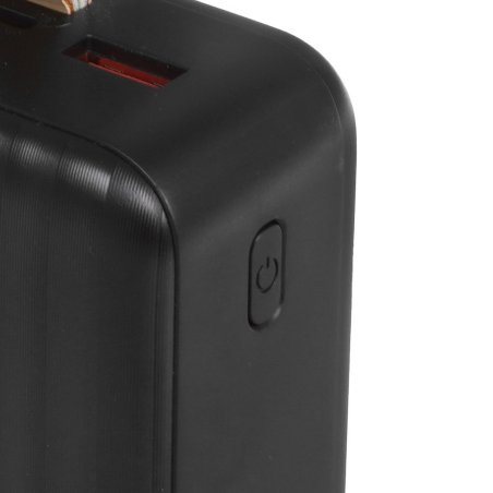 Портативный аккумулятор Perfeo Powerbank WATERFALL 30000 mAh/LED дисплей/PD + QC 3.0/Type-C/2 USB/Выход: 5A, max 22.5W/черный (PF_D0174)