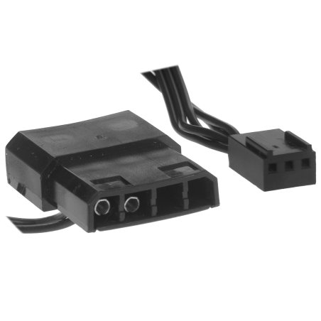 Вентилятор для корпуса Digma DFAN-FRGb3 черный, 120 мм, 1200 об/мин, 23 дБ, 4 pin