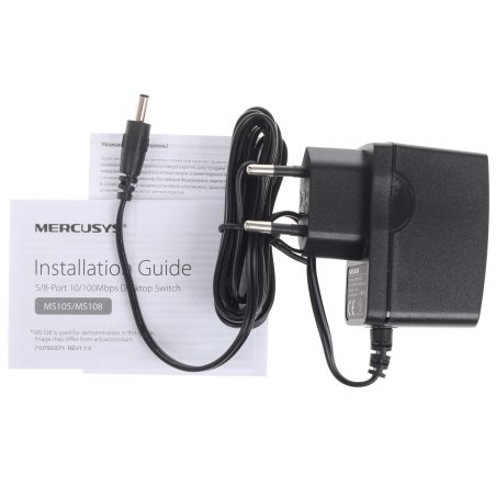Коммутатор Mercusys MS105, 5 портов Ethernet 100 Мбит/с