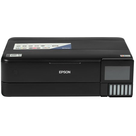 МФУ струйное Epson L8180 (C11CJ21403/C11CJ21402) A3 Duplex Net WiFi USB RJ-45 черный
