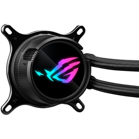 Жидкостная система охлаждения ASUS ROG STRIX LC III 360 черный, 120 мм, алюминий, 2200 об/мин, 36 дБ, 4 pin