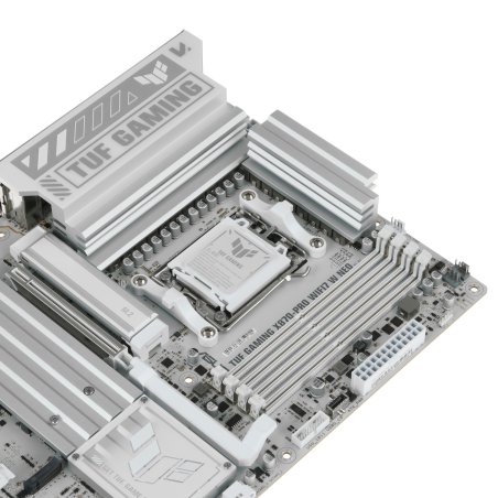Материнская плата ASUS TUF GAMING X870-PRO WIFI7 W NEO, AM5, AMD X870, 4xDDR5, 2xSATA, 4xM.2, 1xPCIe 5.0 x16, 1xPCIe 4.0 x16, 1xHDMI, 1x5Gb LAN, Wi-Fi 7, Bluetooth 5.4, 2xUSB-C 40Gbps (USB4 / Gen3x2), 3xUSB-A 10Gbps, 4xUSB-A 5Gbps, 1xUSB-A 2.0, 3x3.5 мм, 