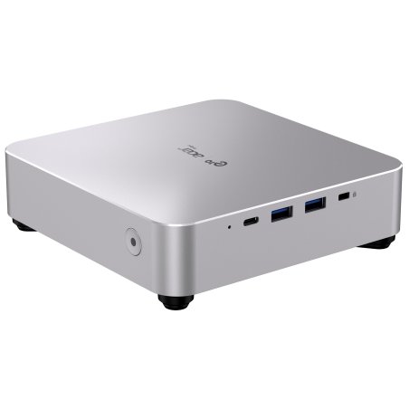 Мини ПК Acer Gadget E10 ETBox1 i5 13500H (2.6) 16Gb SSD 512Gb UHDG Win 11Pro 2x2.5GbitEth WiFi BT 120W серебристый/черный