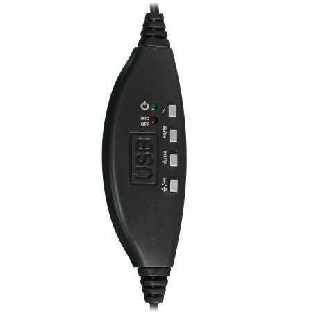 Гарнитура Defender Gryphon 750U USB, черный, 1.8м кабель