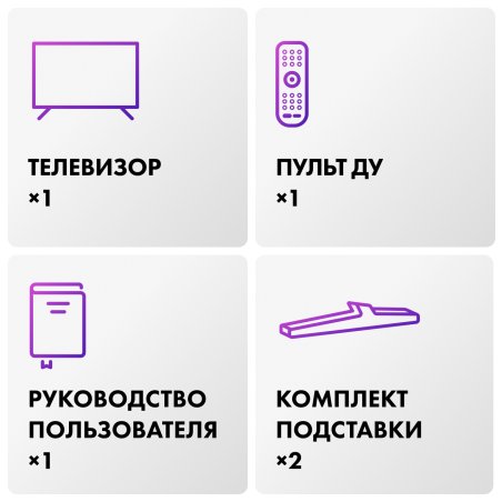 Телевизор Haier 32" LED H1 HD черный СМАРТ ТВ Android TV