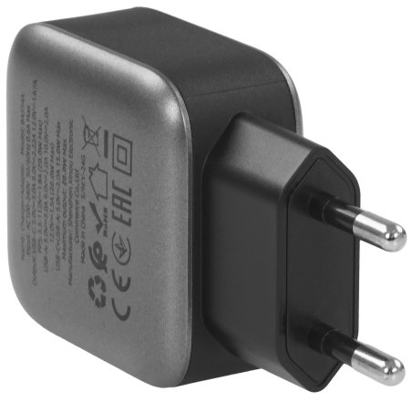 Сетевое зарядное устройство 1USB+1Type-C 3.0A PD 20W+QC3.0 быстрая зарядка для Type-C Type-C Borofone BAS54A (Black)