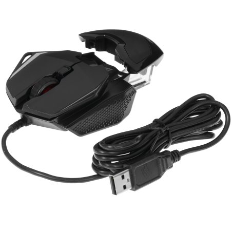Мышь проводная игровая Mad Catz R.A.T. 1+ (ADNS3050, USB, 3 кнопки, 2000 dpi) черная
